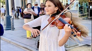PEOPLE'S FABULOUS REACTION  | Stay - The Kid LAROI Justin Bieber | Violin Cover - Karolina Protsenko