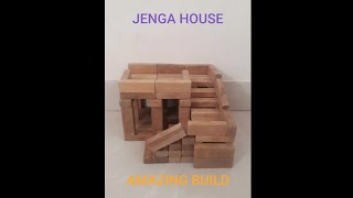 How to build a JENGA House | The Jenga Artist