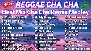 Nonstop Cha Cha Disco 😽 Filipinas Cha Cha Treble 2024 😽 Reggae Music Mix