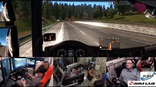 Euro Truck Simulator 2 - Beyond the Baltic Sea convoy with dad