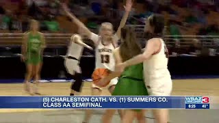 Summers County beats Charleston Catholic in girls Class AA semifinal