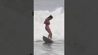 Giada's Wardrobe Malfunction #surfingbali #surfingindonesia #surf