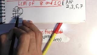 LCM of 8 and 10 In Hindi | Basic Mathematics By Surendra Khilery | Maths | Questions Solutions |