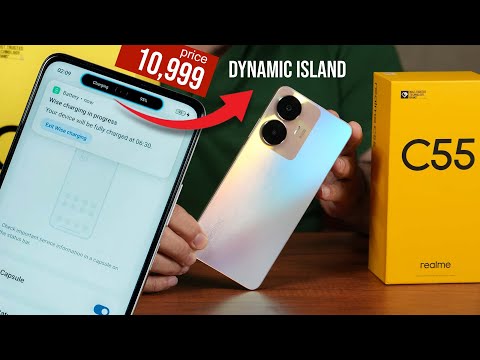realme C55 Unboxing - with Dynamic Island kind feature as seen on iPhone