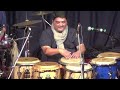 nitin shankar conga solo at ustad taufiq quresji’s guru pournima