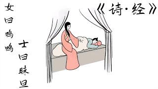 《诗经》096 郑风·女曰鸡鸣 | 岁月静好的幸福秘诀 | “宜言饮酒，与子偕老”