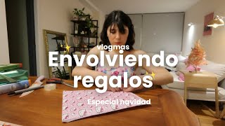 Cómo llevar el estrés de fin de año 😥 envolviendo regalos de Navidad 🎄 Vlogmas 18