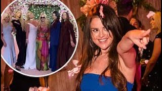 'LOVE YOU!' Selena Gomez CRIES she felt 'so honoured' to be part of Britney Spears' wedding