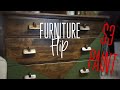 Furniture Flip with $3 paint | Update Your Dresser | DIY | Extreme Furniture Makeover Color Blocking