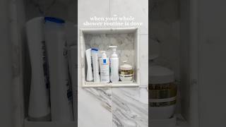 when your whole shower routine is dove 💗 ​ #dove #foryoupage #goviral