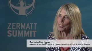 Interview Pamela Hartigan, Skoll Center, -  Zermatt Summit 2014