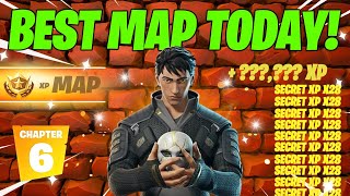 TODAY'S *BEST* Fortnite XP MAP! How You Can LEVEL UP FAST in Fortnite CHAPTER 6!