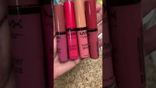 The best pink lipgloss NYX butter gloss