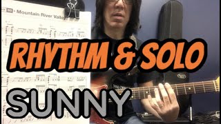 SUNNY ✩  FUNK JAZZ CHORDS & SOLO ✩ 3 Levels