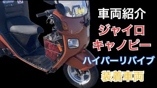 ジャイロ仲間の車両を紹介します。【ジャイロキャノピー】ハイパーリバイブ装着車両