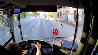 179-es Busz. Mercedes Benz Conecto G. (Cockpit View) Budapest. 2022.