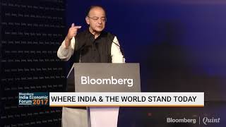 Bloomberg Economic Forum: FM Arun Jaitley's Keynote Address