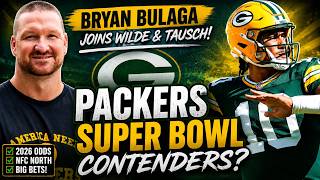 Bryan Bulaga - Reacts to Packers 2026 Super Bowl Odds & NFC North Chances