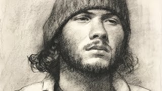 Portrait #109 - Drawing from Life in Charcoal (full lesson)