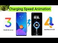 Realme Ui 4.0 vs Realme Ui 3.0 Charging Animation comparison After Realme Ui 4.0 update