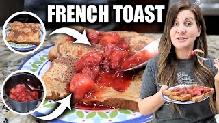 Easy Homemade FRENCH TOAST Recipe!