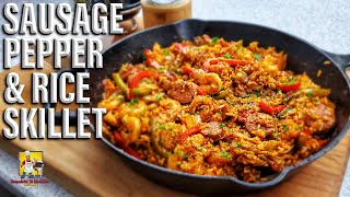 Sausage Pepper and Rice Skillet | Jambalaya Recipe?
