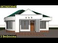 Ramani za nyumba za kisasa, 3 Bedrooms House Plan 220701, 0679253640