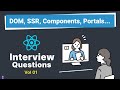 The React Interview Questions You need to Know