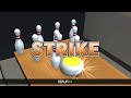 あつまれbowling：バラエティ　ストライク　ルーレット→カーリング×3回分　 あつまれbowling ボウリング