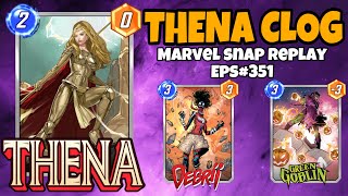 Marvel Snap Replay Episode 351 - Thena Clog Deck