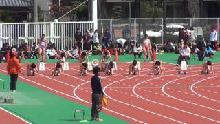 2013年4月14日愛知国体選考・強化普及競技会　女子100ｍ　9組