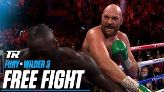 Tyson Fury vs Deontay Wilder 3 | FREE FIGHT | 2021 FIGHT OF THE YEAR | Fury Returns Dec 3 ESPN+