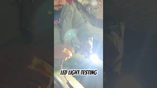 TVS LED LIGHT TESTING #ledlight #tvsled #headlight