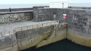 Jimbob fishing Holyhead Breakwater