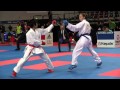 Mayumi SOMEYA of Japan vs Anastasia OLESHKO of Kazakhstan - 2014 World Karate Championships