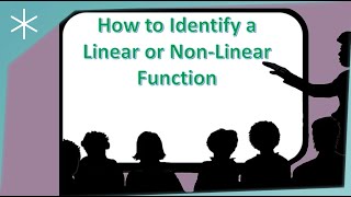 Identifying Linear and Non-Linear functions