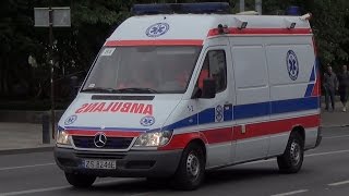 [WAIL/YELP] 4x Ambulans WSPR Szczecin | 4x RTW EMS Stettin