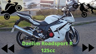 Daelim Roadsport R 125cc Quick Burn To The Café (UK)