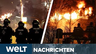 SILVESTER-ESKALATION: Fünf Tote, mehrere Verletzte! Illegale Böller und Kugelbomben  I STREAM