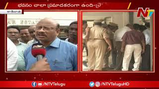 JNTU Professor Team Inspects Bhaskara Apartments | Declares Unfit for Residence | Kakinada