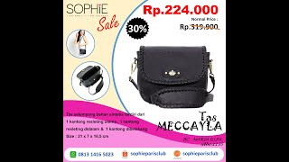 Promo Tas Selempang cantik Meccayla SOPHIE MARTIN order wa 081314165023