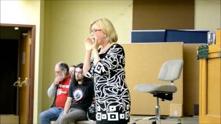 Elizabeth May - Saanich Town Hall - September 2013 - 12 Green MPs vs. Action on Climate Change