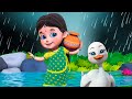 Akash Ghire Megh Koreche 2 | আকাশ ঝিরে মেঘ কোরেছে | Bengali Nursery Rhymes for Children | Jugnu Kids