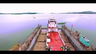 MV KALANGALA AT PORTBELL DRONE SHOOTS