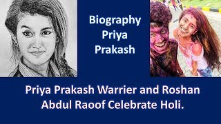 Priya Prakash Warrier Lifestyle | Priya Prakash Oru Adaar Love |Roshan Abdul Rahoof (Oru Adaar Love)