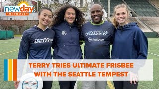 Terry tries Seattle's next big sport: Ultimate frisbee - New Day NW