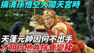 搞清孫悟空大鬧天宮時，天蓬元帥因何不出手，才明白他為啥會變豬？【縱觀千秋】#歷史#歷史故事#歷史人物#史話館#歷史萬花鏡#奇聞#歷史風雲天下