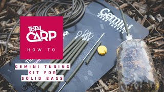 How to use the Gemini Tidy Stem Tubing Kit for Solid bag fishing