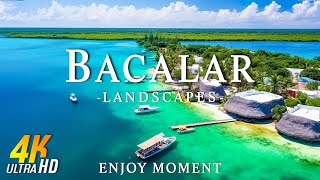 Bacalar 4k - Relaxing Music With Beautiful Natural Landscape - Amazing Nature - 4K Video Ultra HD