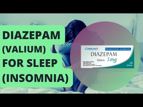 Is diazepam a sleeping tablet?